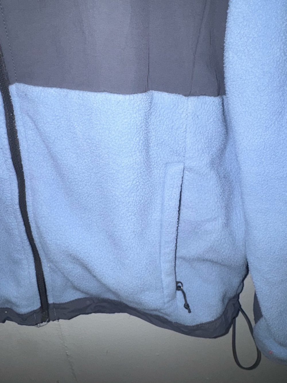 The North Face Denali Blue Full Zip Winter Fleece Jacket Womens Size XL - Picture 3 of 5